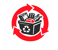 Recycling symbol graphic